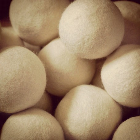 pure wool dryer balls