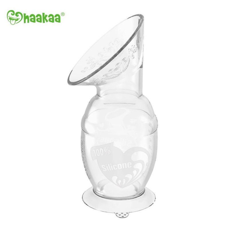 Haakaa 100% silicon milk pump and cap - 100 ml par Haakaa 