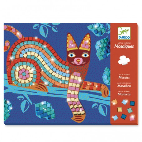Bricolage Mosaiques Chat Djeco