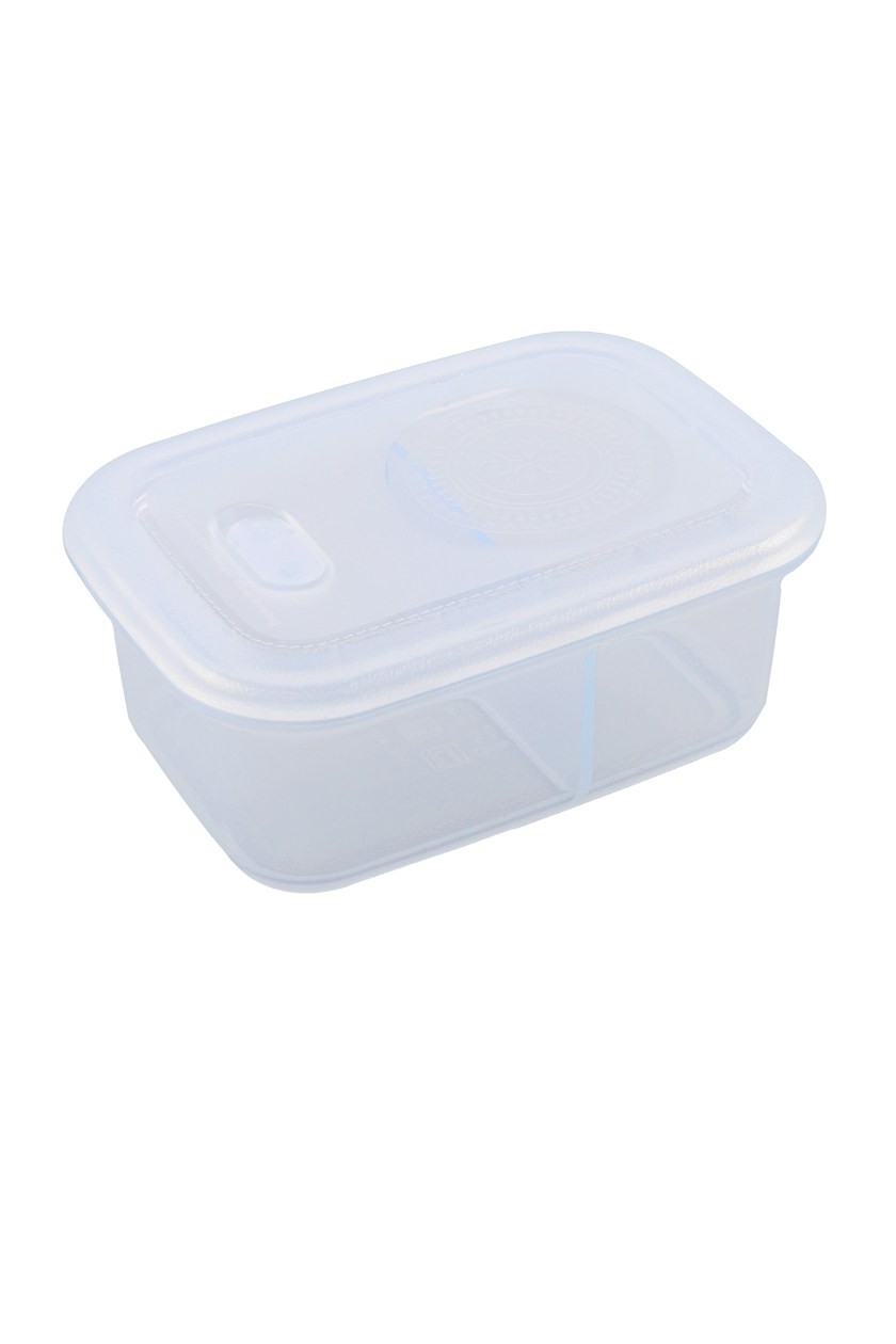 Silicone Food Container Divider 900 ml Clear - Minimal