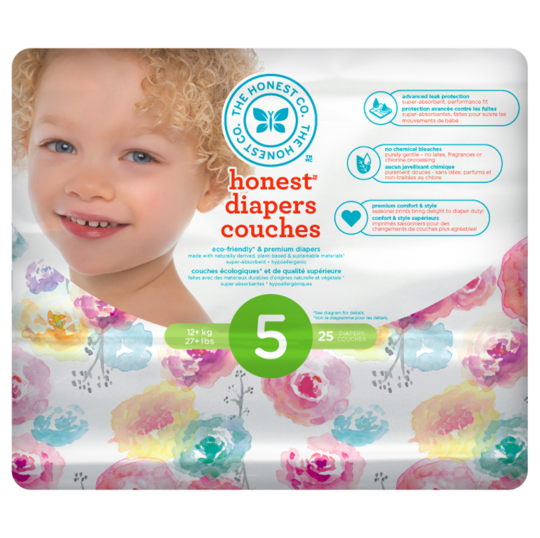 Honest company size 5 hot sale diapers