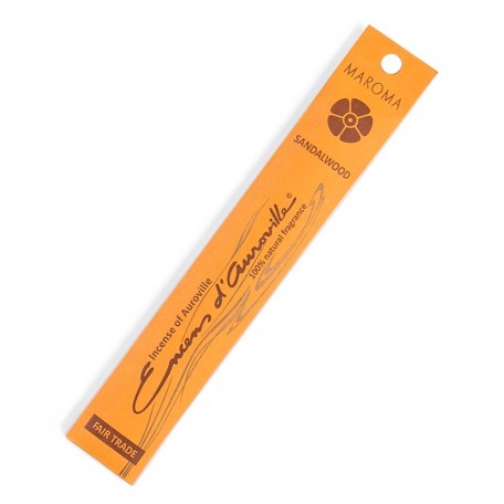 Sandalwood Incense natural sticks - Maroma