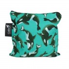 Large Snack Reusable Bag Orcas - Colibri