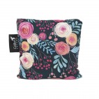 Grand Sac Réutilisable pour Collation Roses - Colibri Colibri