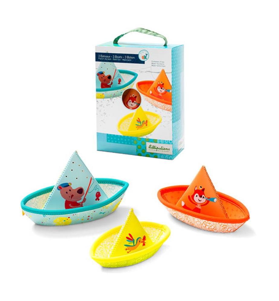 Lilliputiens bath toys Fishing boat 9 months+ – PSiloveyou