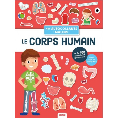 My educational stickers - The Human Body - Auzou