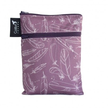 Double Waterproof Mini Bag Feathers - Colibri