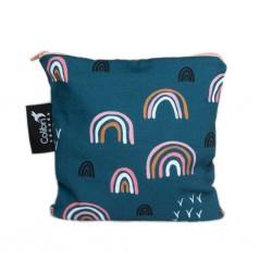 Grand Sac Réutilisable pour Collation Arc en ciel - Colibri Colibri