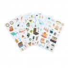 Cahier de stickers Les Parisiennes - Moulin Roty