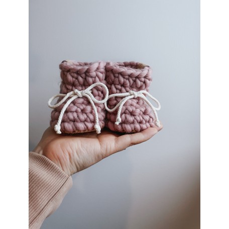 Wool Slippers for 6-12 months - Tousi