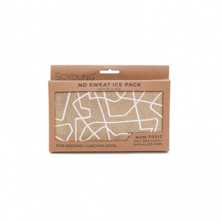 White Abstract Lines Ice Pack - SoYoung