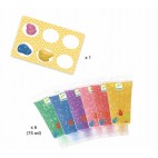 Glitter finger paint tubes - Djeco