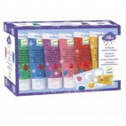 Glitter finger paint tubes - Djeco