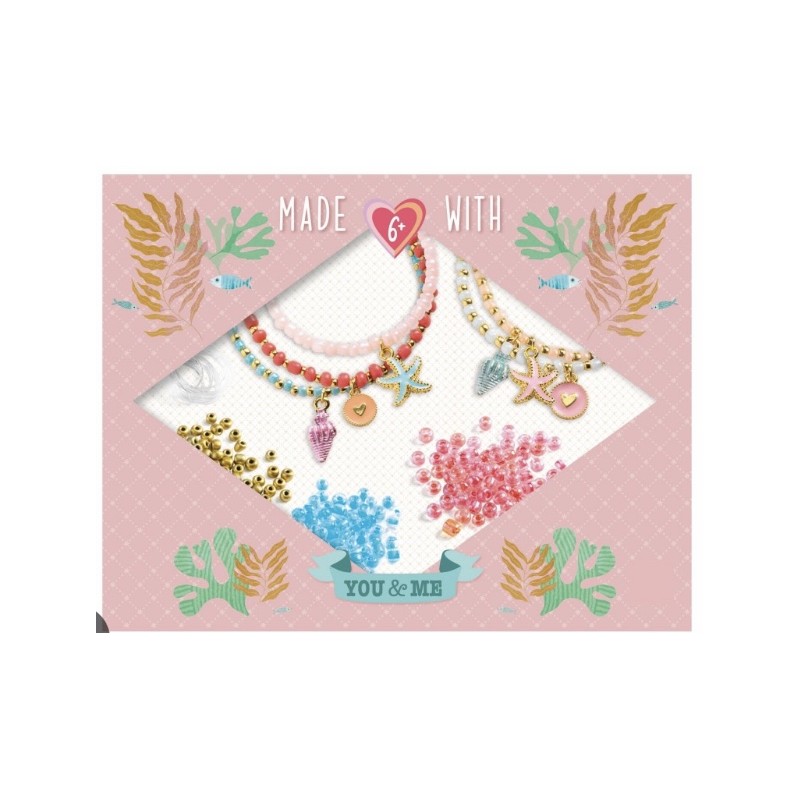 DJECO Beads & Jewelry - Rainbow Kumihimo Bracelet Making Kit
