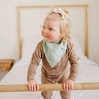 Lola Baby Bandana Bibs 4-Pack - Copper Pearl