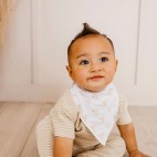 Lola Baby Bandana Bibs 4-Pack - Copper Pearl