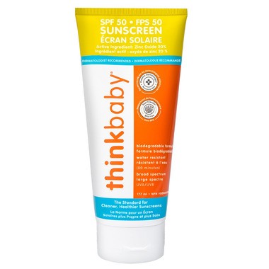 Thinkbaby store safe sunscreen