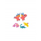 Puzzle Duo dinos - Djeco