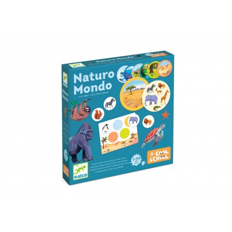 Naturo Mondo - Animals in nature game - Djeco