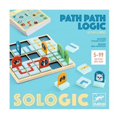 Path Path Logic game - Djeco