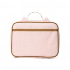 Insulated linen and cotton lunch box Dino - SoYoung