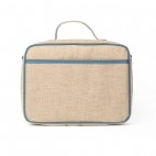 Insulated linen and cotton lunch box Vintage trucks - SoYoung