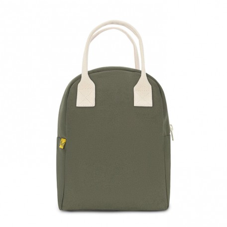 Zipper Lunch Bag Olive - Fluf