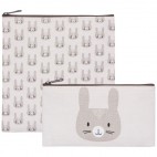 Set of 2 Reusable Snack Bags Rabbit - Now Designs