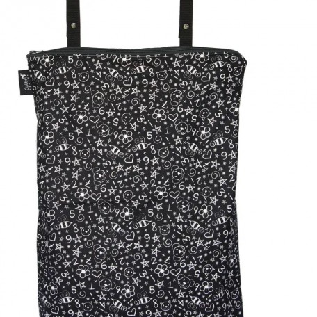 Très grand sac imperméable Chalkboard - Colibri