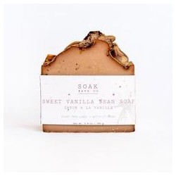 Savon en barre Fèves de vanille - Soak Bath co Soak Bath Co