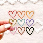 Hearts sticker - Elyse Breanne design