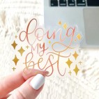 Doing my best sticker - Elyse Breanne design