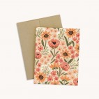 Carte de voeux Sunny poppies - Elyse Breanne Elyse Breanne