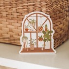 Window with plants sticker - Jess & Co