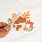 Wild mushroom sticker - Jess & Co