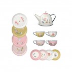 Metal tea set, Les Parisiennes - Moulin Roty