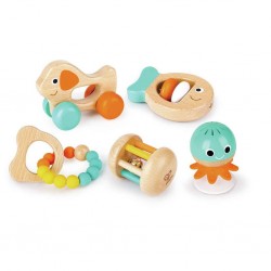 Ensemble sensoriel de 5 jouets - Hape Hape