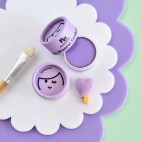 Purple eyeshadow and blush for kids - No Nasties