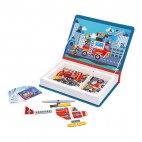 Magneti'Book Firemen , magnetic game - Janod