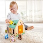 Critter House shape sorter - Hape