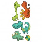 Dino temporary tattoos - Pico