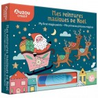 Mon coffret d'artiste - Mes premières peintures magiques de Noël - Auzou