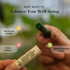 Aromatic reusable inhaler - eucalyptus peppermint - Oriwest