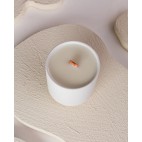 Peach and cream soy candle - Feu & Co