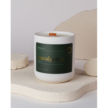 Eucalyptus soy candle - Feu & Co