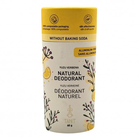 Natural Solid Deodorant - Yuzu verbena - Tanit