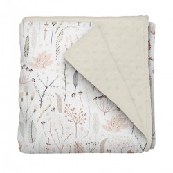 Couverture en minky nature inspirante - Oops