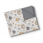 Space travel minky blanket - Oops