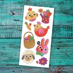 Spring friends temporary tattoos - Pico