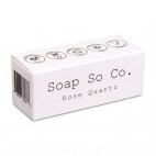 Mini Pink quartz handmade soap - Soap So co